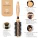 Bestool Round Brush for Blow-Drying - Wild Boar & Nylon Bristles Professional Styling Brush for Men & Women Smooth & Curl Hair Texture (20mm Barrel) - Buy Online on GoSupps.com
