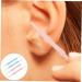HAKIDZEL 4Pcs Double Head Ear Cleaning Tools Durable Ear Wax with Spiral Massage Tips Ear Wax Removal Supplies for Ear - Buy Online on GoSupps.com