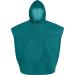 normani children's bath poncho - bath towel for toddlers made of cotton with hood - bath towel bathrobe blue 55 cm x 70 cm
