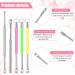 17-Piece Kid's LED Earwax Remover Tool Kit - Stainless Steel Ear Curette with Light for Easy Ear Wax Cleaning and Removal (Vivid Style) - Buy Online on GoSupps.com