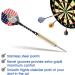 UZOPI 15 Pack Steel Tip Darts Set 18g with Sharpener & Extra Flights - Aluminum Shafts, Brass Barrels - Ideal for Rec Rooms, Man Caves, Bars & Game Rooms - Buy Online on GoSupps.com