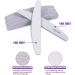 10-Piece Professional Nail Files & Buffers Set - 100/180 Grit Double Sided Emery Boards for Acrylic Nails | Reusable Manicure Tools - Buy Online on GoSupps.com