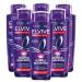 L'Oreal Paris L'Or al Paris Elvive Color Vive Purple Anti-Yellow Shampoo for bleached blonde and gray hair. Neutralizes yellow and orange tones 6 shampoos of 200 ml each