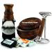 Personalized razor set made of wood for men personalized with their name - razor plane - shaving razor razor Razor - Stand for brushes