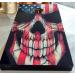 American Flag Skull Cornhole Board Wraps - Set of 2 | Weatherproof Vinyl Decals for Easy Application | 2' x 4' Stickers - Buy Online on GoSupps.com