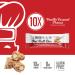 Genius Gourmet Nut Roll Bars Vanilla Caramel Peanut 10g Protien Zero Added Sugar Gluten Free Non-GMO Sweet Snack & Dessert for Adults and Kids 10 Ct Box - Buy Online on GoSupps.com