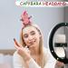 Animal Headbands for Girls Plush Capybara Spa Hairband - Cute Plush Hair Hoop Wide Headband Women Spa Makeup Headband for Washing Face Pink - Buy Online on GoSupps.com