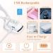 Subay Heated Eyelash Curlers - USB Rechargeable Electric Curler with Tweezer & Comb | Long Lasting 2 Heating Modes Perfect for Travel - Buy Online on GoSupps.com