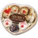 FERRERO COLLECTION Fine Assorted Chocolate and Coconut Confections Heart Shaped Gift Box 8 Count Valentines Chocolate Gift Box 89.5 Grams 8 Count (Pack of 1) - Buy Online on GoSupps.com