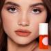 Liquid Lipstick Cream Lip Stain | Waterproof Moisturizing Lip Gloss | Shiny to Non-Sticky High Gloss Finish for Office Summer Parties Business Trips Makes - Buy Online on GoSupps.com
