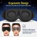Blackout Sleep Mask for Men and Women | Light Blocking Eye Mask for a Restful Sleep - Buy Online on GoSupps.com