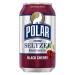 Polar Seltzer Water Black Cherry 12 fl oz Cans - 24 Pack - Refreshing Sparkling Beverage - Buy Online on GoSupps.com