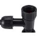 hygger Plastic Aquarium Water Changer Replacement Parts Faucet Nozzles Connectors (Plastic) - Buy Online on GoSupps.com