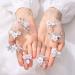 Unicra Bride Silver Wedding Hair Vine | Crystal Bridal Hair Piece for Women and Girls - Buy Online on GoSupps.com