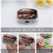 Valentine's Day Pill Box - Decorative 2 Compartment Portable Pill Organizer | Metal Medicine Case for Pocket & Purse - Buy Online on GoSupps.com