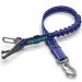 IOKHEIRA Dog Seat Belt Adjustable Dog Belt for Car with Universal Plug & Locking Bar Ocean Blue