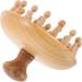 Gatuida 3-Piece Beech Massage Comb Set | Multifunctional Scalp Nurture & Wide Tooth Hairbrush | Portable Wooden Shower Brush for Ultimate Relaxation - Buy Online on GoSupps.com