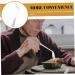 DOITOOL Adaptive Hand Tableware - Lightweight Feeding Assist Fork for Elderly and Disabled - Ergonomic Angled Design - Buy Online on GoSupps.com