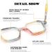 Shop NULOOQ Retro Square Blue Light Glasses - Stylish Anti-Eyestrain Computer Glasses for Men & Women | Hexagon Design Rainbow Frame 50mm - Buy Online on GoSupps.com