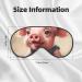 SSIMOO Naughty Pigs Baby Sleep Mask - Adjustable Breathable & Fashionable Eye Mask for Kids' Comfort | International Shipping Available - Buy Online on GoSupps.com