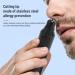 Pssopp Ear Nose Hair Trimmer Clipper Professional Painless Eyebrow Trimmer Dry Wet Clipper with Double Edged Blades for Easy Cleaning - Buy Online on GoSupps.com
