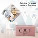 Pethiy Linen Storage Basket for Cats - 24L Toy Box with Handles - Pink Cat Accessories Organizer - 40x30x20cm - Buy Online on GoSupps.com