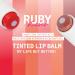 Ruby Kisses Balm Up Tinted Lip Balm - Hydrating Non-Greasy Coconut & Vitamin E Infused Lip Care - Lightweight Sheer Red Color - Buy Online on GoSupps.com