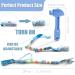 Silicone Teething Toys for Babies 0-12 Months - BPA Free Chew Toys for Boys and Girls - 6PCS Set - Buy Online on GoSupps.com