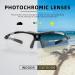 ROCKBROS Photochromic Sports Sunglasses | Men's Cycling Glasses with Removable Elastic Band - Black - Buy Online on GoSupps.com