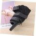 Buy Forefoot Open Toe Slippers | Post-Op Wedge Boots for Foot Fractures | XS Black Supportive Footwear International Shipping Available - Buy Online on GoSupps.com
