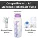 STERIFEED Disposable Breast Milk Bottles (6-Pack) Each Bottle (250 ml) in tamper evident bags | Hospital Quality with Locktight Caps Baby Milk Bottle Sterile Ready to use - Buy Online on GoSupps.com