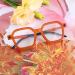 Aoolia Geometric Ice Cream Glasses | Feathery Hinge Reading Glasses for Women & Men | 2 Dioptria Visual Aid Optics - Buy Online on GoSupps.com