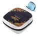 GIAPB Sanitary Napkin Storage Bag Period Bag Tampon Bag Makeup Bag Pad Pouch Happy Thanksgiving Color3073