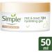 Simple Protect 'N' Glow Rest and Reset 72h Hydrating Gel cruelty-free vegan moisturiser to enhance glowing skin 50 ml (Pack of 3) 50 ml (Pack of 3) Hydrating Gel - Buy Online on GoSupps.com