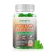 Moringa Gummies for Men with Gingseng L-Citrulline Ashwagandha CZQ10 Zinc | Chewable Organic Pure Moringa Leaf Supplement | Energy & lmmune Support | Sugar Free | Vegan | Lemon Flavor | 60 Counts
