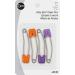 Dritz Baby-Safe 3-Pack Diaper Pins - Bright Assorted Colors - Set of 12 - Buy Online on GoSupps.com