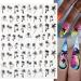 1pc Palm Tree Nail Sticker Summer Flower Palm Leaves Tropical Nail Stickers Designs All for Manicure Surf Beach Coconut Tree Style Nail Watermark DIY Manicure Tool (1pc Palm Tree Nail Sticker) - Buy Online on GoSupps.com