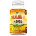 Vitamin D 4 000 IU Tablets Maximum Strength Vitamin D3 Supplement 365 Easy to Swallow Tablets - Full Year Supply 4 000 IU Vitamin D