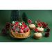 TSJ 16PCS Strawberry Cupcake Toppers Fruit Cupcake Sticks Cake Decoration for Strawberry Theme Party Baby Shower - Buy Online on GoSupps.com