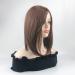 35cm Free Part Silk Base Head Forehead Wiglet with Bangs - Light Brown - Buy Online on GoSupps.com