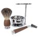 Deluxe Men's Shaving Kit - Pure Badger Hair Brush Mach 3 Razor & Bowl - Perfect Gift for Birthdays & Christmas - Buy Online on GoSupps.com