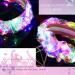 Yean Light Up Headband Flashing Hair Band LED Braided Hair Hoops Luminous Hair Accessories for Christmas Halloween Lighted Party (Braided) - Buy Online on GoSupps.com