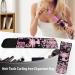 Cherry Blossom Axolotl Neoprene Curling Iron Holder | Water Resistant Travel Organizer for Women | Heat Resistant Wand Cover - Buy Online on GoSupps.com