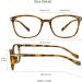 LifeArt Blue Light Blocking Glasses for Women and Men - Anti Eyestrain Computer Gaming TV Glasses - Tortoise No Magnification - Buy Online on GoSupps.com