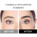 Music Flower Waterproof Double-Ended Eyebrow Pencil - Long-Lasting & Smudge-proof Eye Makeup in Black - Buy Online on GoSupps.com