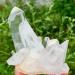 Crystal Natural Rare White Quartz Crystal Cluster Specimen Crystal Cluster (Size : 280-300g)