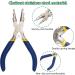 AngleKai 6 IN 1 Jewelry Making Nylon Pliers Set - Blue Nylon Jaw Flat Nose, Loop, and Bail Making Pliers for DIY Jewelry Crafting - Buy Online on GoSupps.com