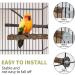 Natural Bird Toys for Small Macaws, Budgies, Lovebirds, Finches | Pepper & Apple Tree Perches for Small to Medium-Sized Birds - Buy Online on GoSupps.com