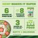 Manitoba Harvest Organic Hemp & Supergreens Powder 7.5 oz - Vegan Superfood with Protein, Fiber, Vitamins & Minerals - Buy Online on GoSupps.com