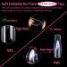 UNA GELLA Extra Short Square Fake Nails 216pcs - Pre-shaped Gel Nail Tips for Full Cover Acrylic - False Nails for Nail Extension DIY at Home - Buy Online on GoSupps.com